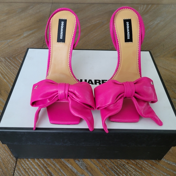 DSQUARED 2 Fuchsia Sandal 💕 - Picture 3 of 16